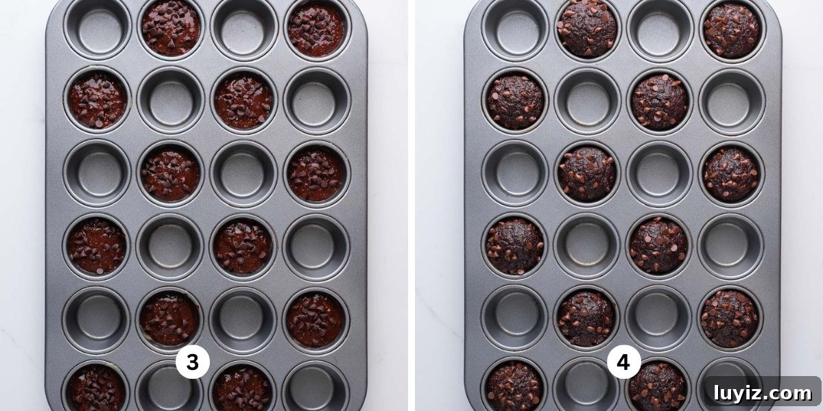 Mini Chocolate Banana Muffins: Quick Blender Recipe for Moist Bites 6 img 19550 5