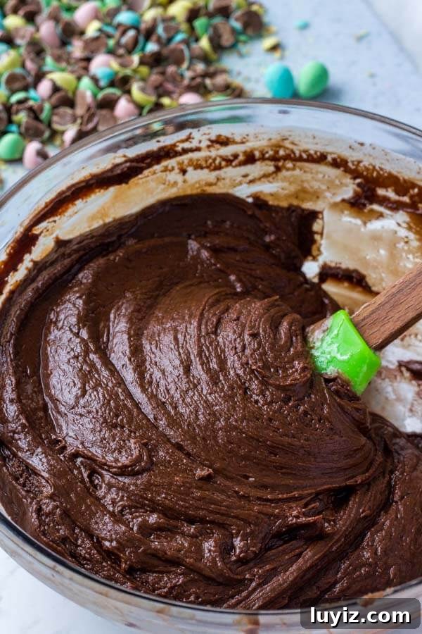 Decadent Easter Chocolate Fudge Recipe for Spring Dessert 4 Chocolate fudge recipe is made with marshmallow cream so its extra creamy.