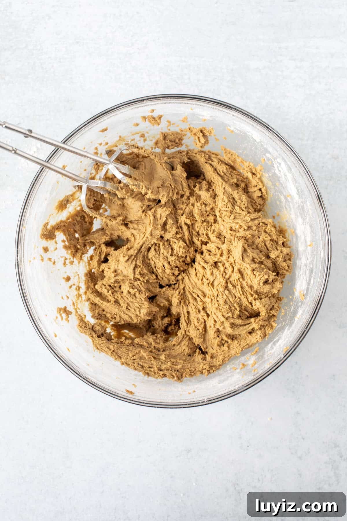 Gingerbread Cheesecake Cookie Recipe: Soft, Spiced Bites 5 Bowl of ginger molasses cookie dough