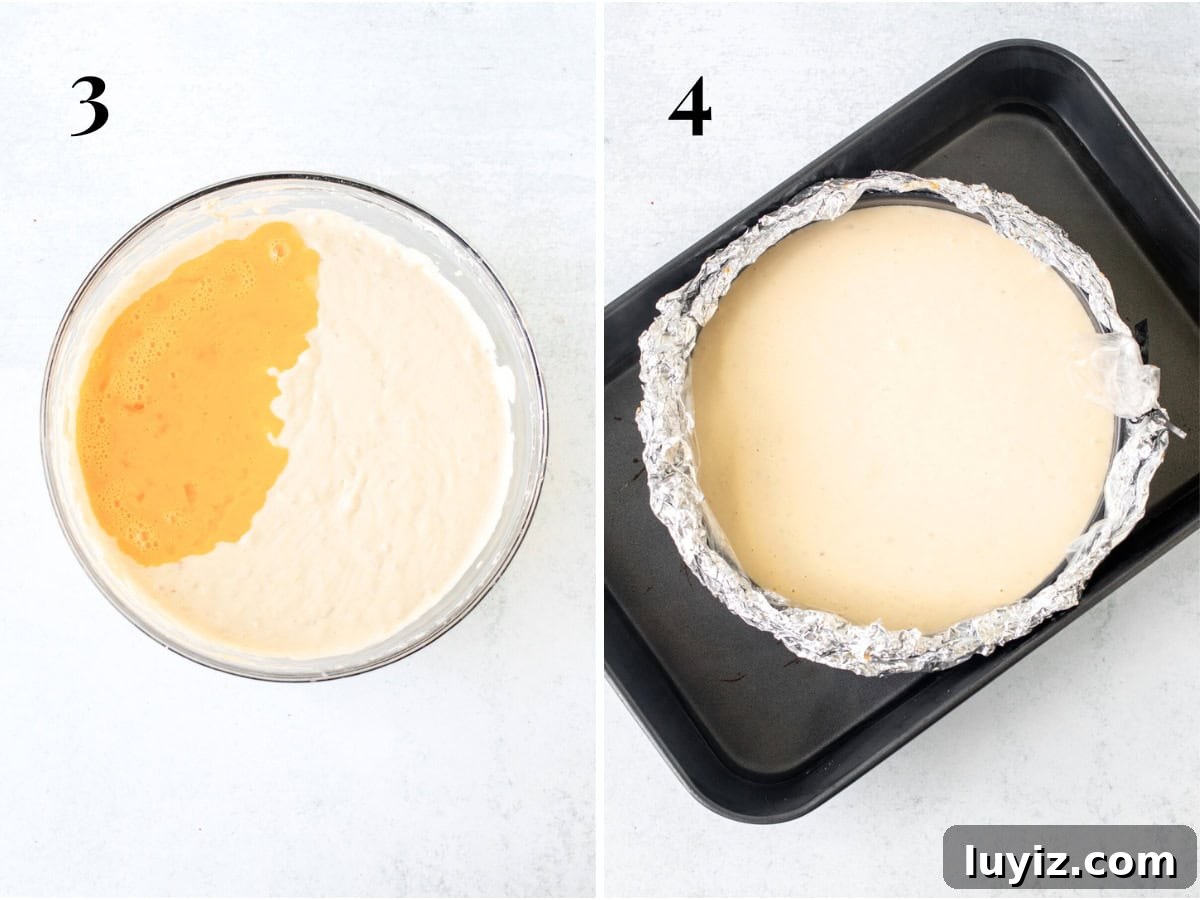 Banoffee Cheesecake Recipe: Creamy Banana & Caramel Cheesecake 5 Cheesecake baking