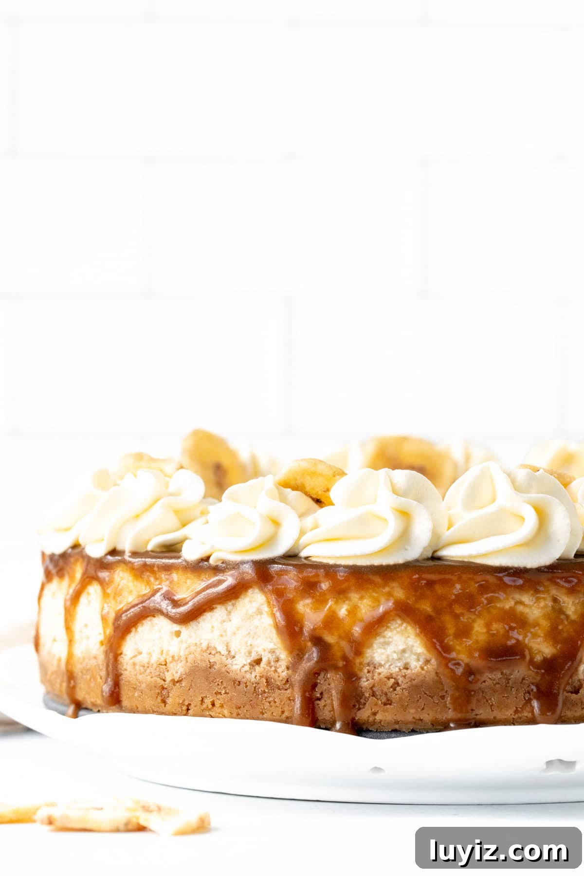 Banoffee Cheesecake Recipe: Creamy Banana & Caramel Cheesecake 6 Caramel sauce