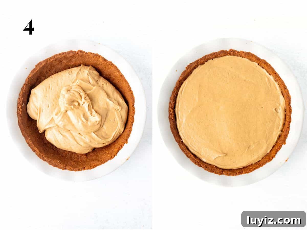 No-Bake Biscoff Cheesecake Pie: Creamy No-Oven Dessert 7 img 22312 6