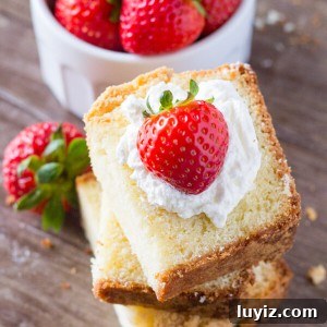Classic Vanilla Pound Cake Recipe for Moist, Simple Slices 7 Seriously tender, deliciously buttery, perfectly moist Vanilla Pound Cake. Serve it with fresh fruit and whipped cream for dessert, or have a slice with your morning coffee. Learn the secrets to making this classic cake.
