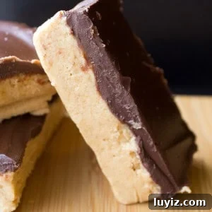 Decadent No-Bake Chocolate Peanut Butter Bars Recipe 6 Chocolate Peanut Butter Bars - Make your own peanut butter cups with this easy recipe