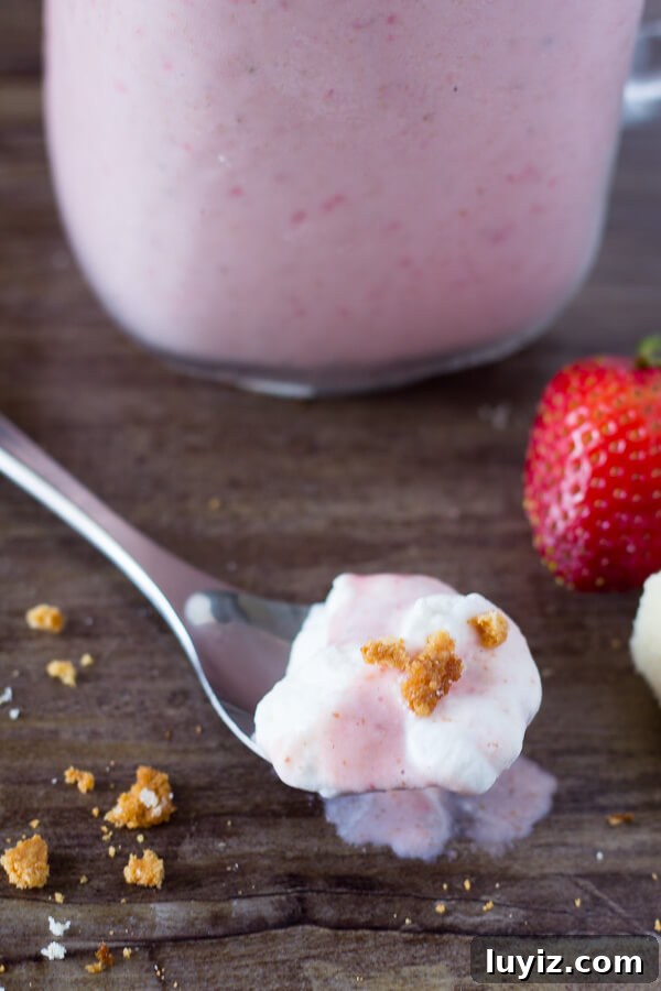 Creamy Strawberry Shortcake Milkshake Recipe 4 Strawberry Shortcake Milkshake-6