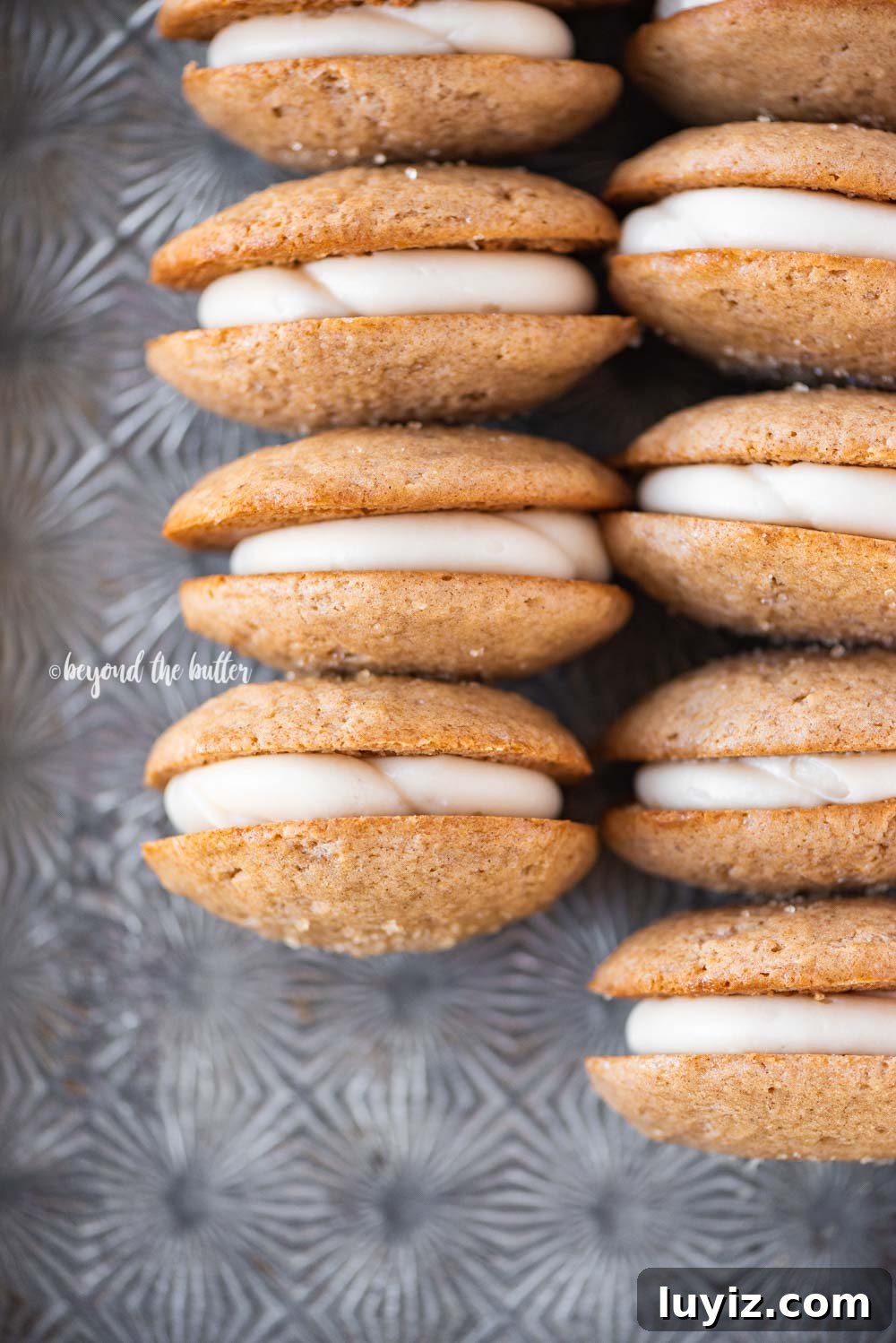 Apple Cider Whoopie Pies with Cinnamon Buttercream Filling 4 Homemade Apple Cider Whoopie Pies | All Images © Beyond the Butter, LLC