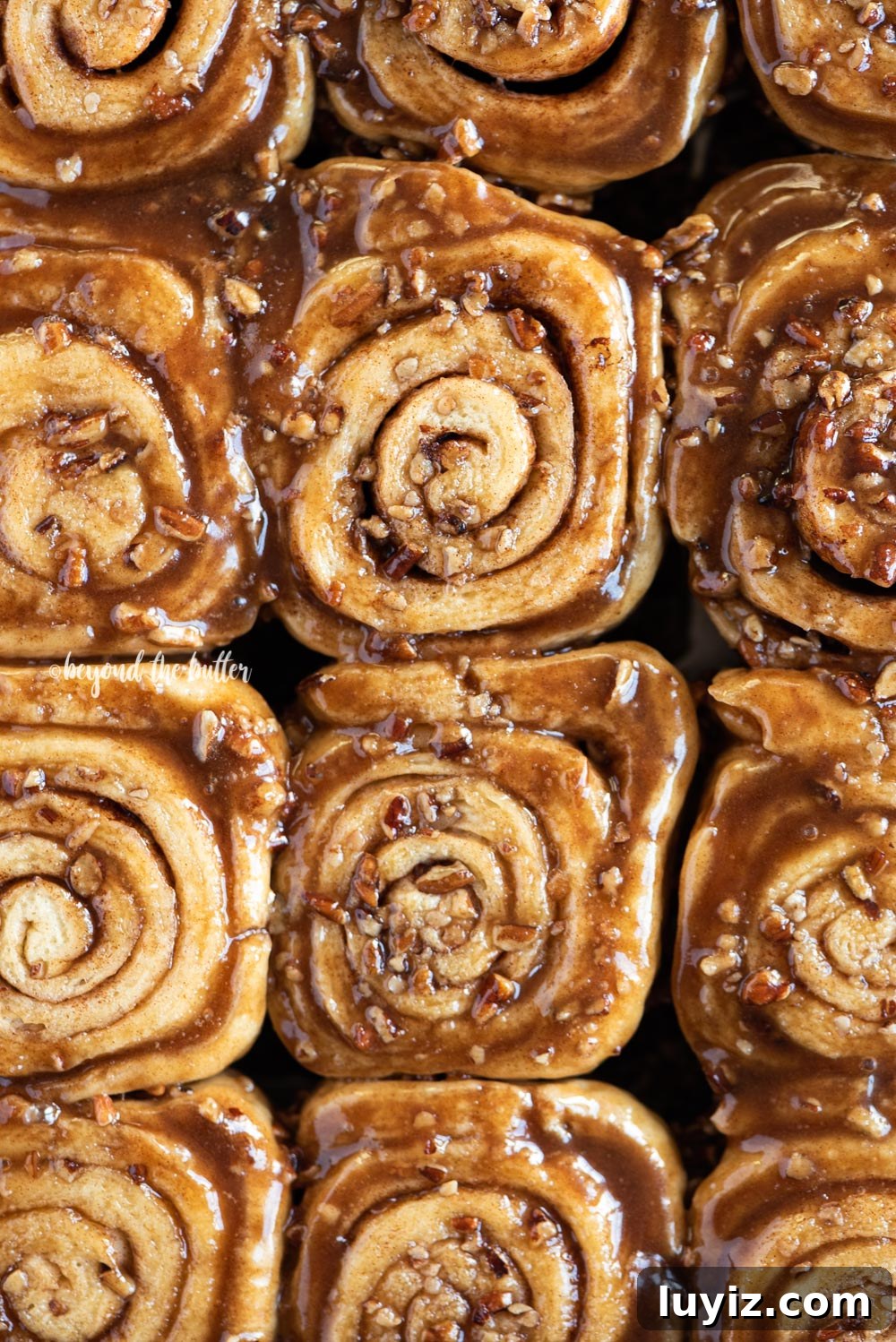 Homemade Sticky Buns: Soft, Gooey Cinnamon Rolls from Scratch 4 Pecan Sticky Buns | All Images © Beyond the Butter, LLC