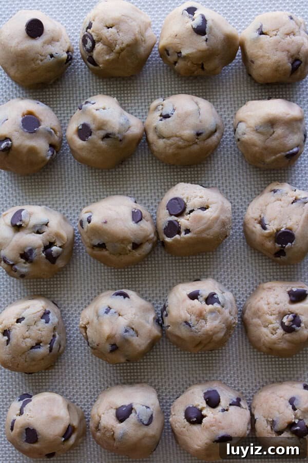 Ultimate Chocolate Chip Cookie Recipe for Perfect Crispy-Soft Cookies 3 Chocolate Chip Cookies. Ultra chewy, soft, thick, buttery & oozing with chocolate chips - these cookies are perfection.