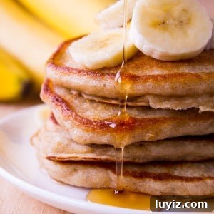 Fluffy Banana Pancakes Recipe for Perfect Breakfast 5 Banana Pancakes. Light & fluffy, these banana pancakes are the perfect combo of banana bread & buttermilk panckes. Start your morning with this easy recipe!