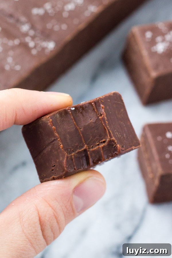 Creamy Homemade Fudge Recipe – Step-by-Step Guide 5 This easy fudge recipe makes smooth, creamy, delicious chocolate fudge every time. It only uses 3 ingredients and you can make it in the microwave or on the stove.