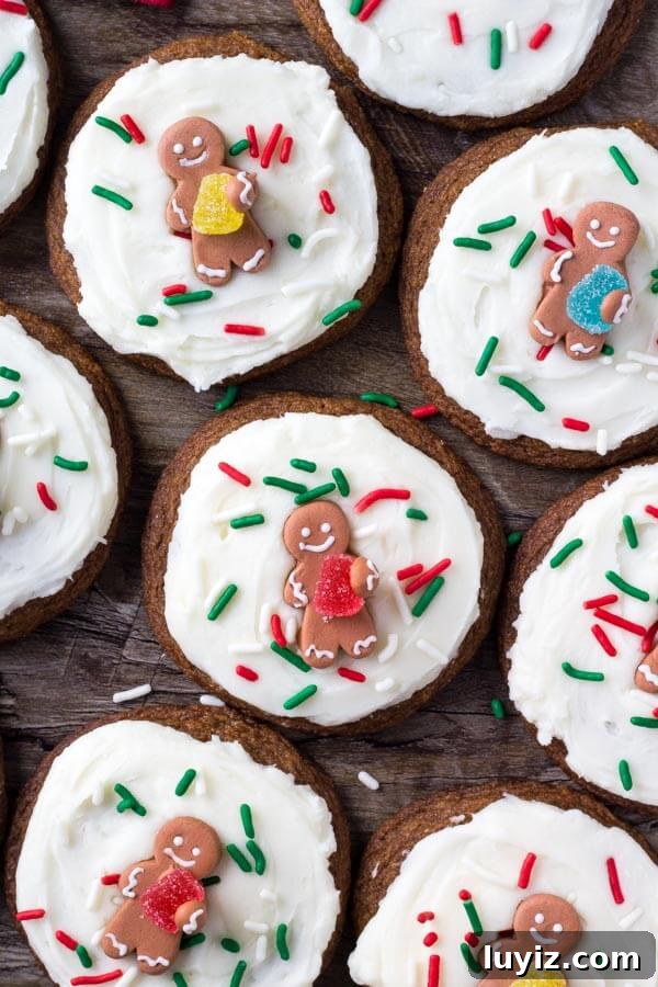 Soft Gingerbread Cookies with Cream Cheese Frosting Recipe 4 Step-by-step: easy gingerbread cookie process