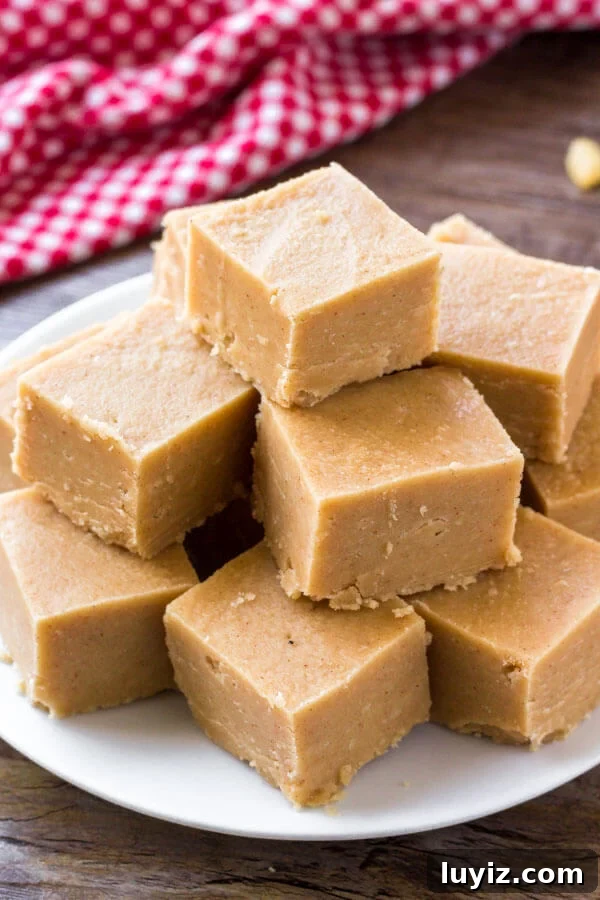 10 Last-Minute Christmas Treats to Impress Guests Quickly 11 Easy peanut butter fudge made in the microwave.