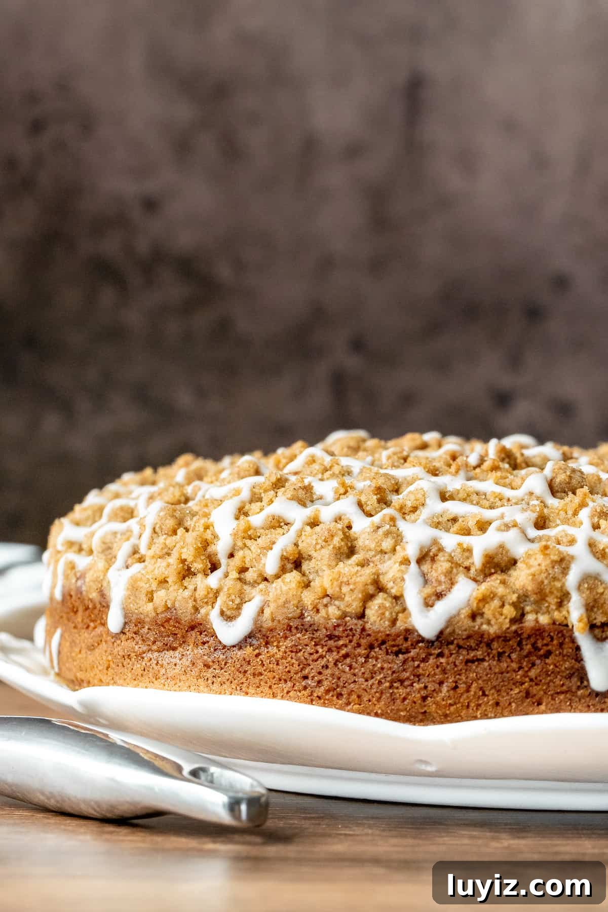 Moist Banana Coffee Cake Recipe for Brunch or Dessert 8 9-inch round banana coffee cake