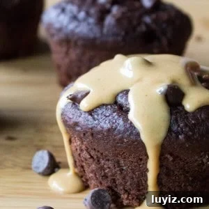 Decadent Double Chocolate Muffins Without the Guilt 4 Guilt Free Double Chocolate Muffins. Flourless, dairy free, no refined sugars, and no butter or oil. Make this easy recipe the next time you're craving something sweet!