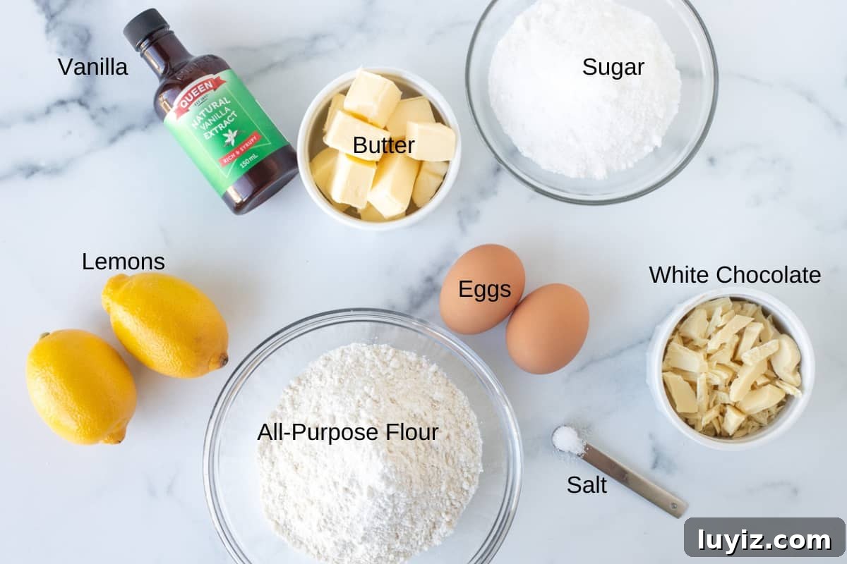 Lemon Blondies (Lemon Brownies) — Zesty Citrus Dessert Recipe 3 Ingredients for making lemon brownies