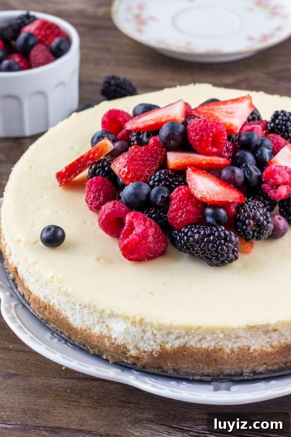 Classic New York Cheesecake Recipe for Creamy, Silky Results 2 Learn all the secrets to making the perfect New York Cheesecake every time.