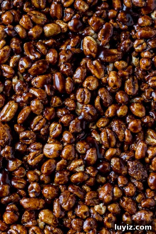 Crispy Puffed Wheat Squares: No-Bake Snack Recipe 3 Puffed Wheat Cake - easy, no bake, chocolate cereal treats.