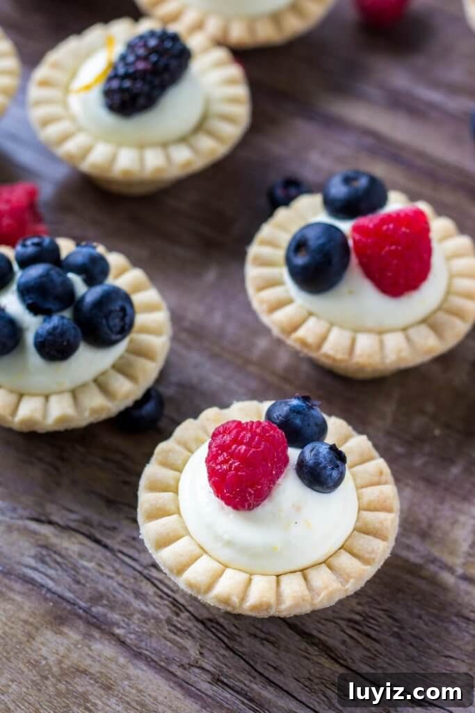 Mini Fruit Tarts Recipe: Fresh Summer Tartlets You’ll Love 4 These mini fruit tarts are so easy to make and perfect for entertaining.