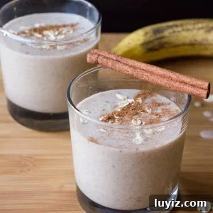 Oatmeal Cookie Smoothie Recipe — Creamy Breakfast Shake 5 Oatmeal Cookie Smoothie. Super healthy, but it tastes like dessert. All the flavor of your favorite cookies without the dairy, gluten or sugar!