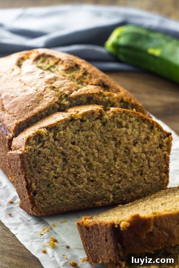 Moist Zucchini Banana Bread Recipe for Summer Baking 2 Zucchini banana bread is ultra moist, extra tender and the most flavorful banana bread you'll eat.