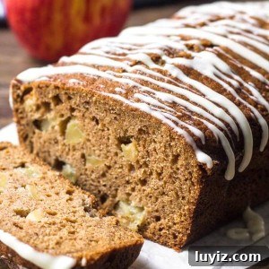 Apple Cinnamon Bread Recipe: Moist Loaf with Warm Spices 4 This incredible apple bread is filled with brown sugar, cinnamon & plenty of apples. Fill your kitchen with delicious apple cinnamon goodness by making this applesauce bread!