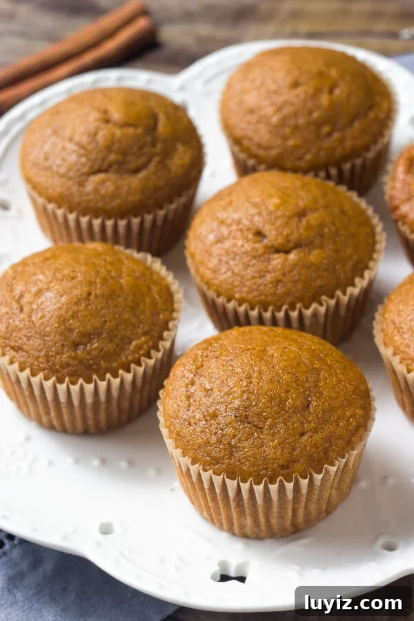 Pumpkin Cupcakes with Cinnamon Cream Cheese Frosting Recipe 4 Pumpkin spice cupcakes are moist, flavorful and filled with pumpkin