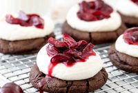 Black Forest Cherry Chocolate Cookies Recipe