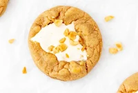 Chewy Fluffernutter Cookies with Peanut Butter and Marshmallow